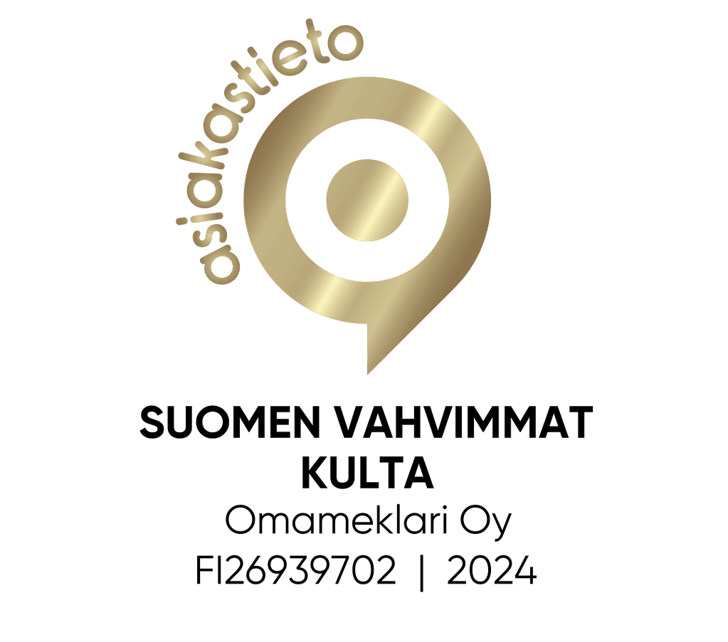 Suomen Vahvimmat Kulta sertifikaatti